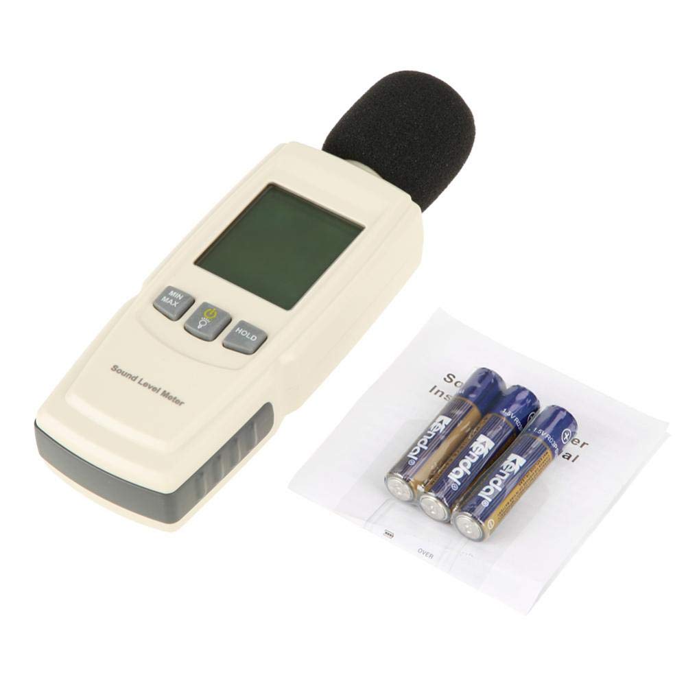 GM1352 Digital Sound Level Meter - 30dB to 130dB Portable Noise Tester with LCD Display | Accurate Decibel Measurement for Home, Workplace & Industrial Use | Electrical Testing Equipment for OSHA Compliance