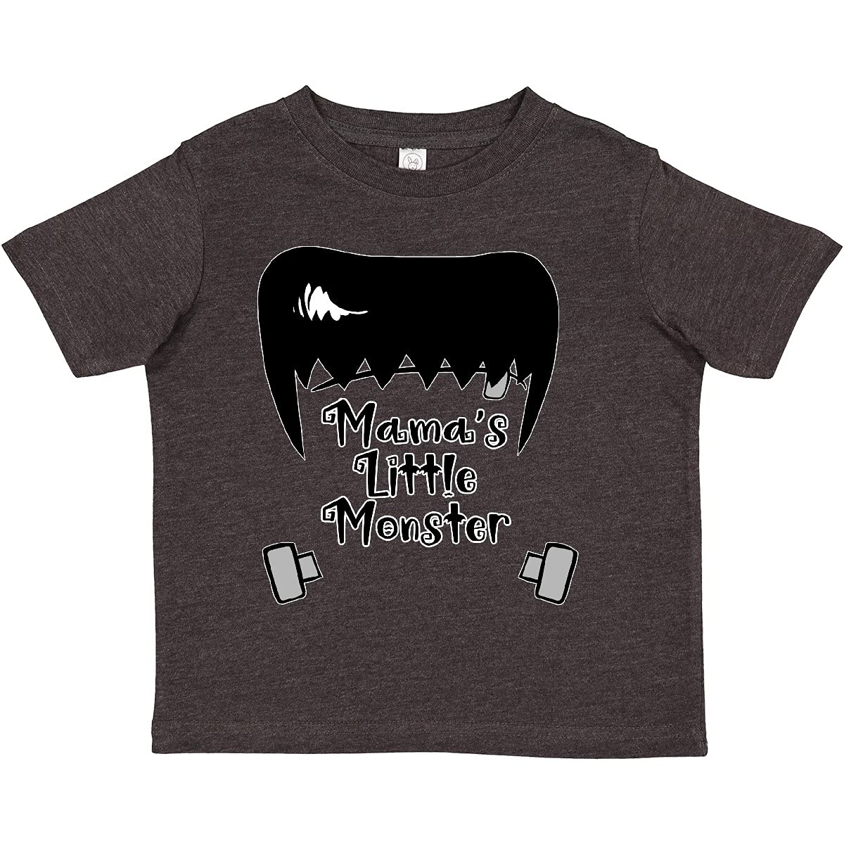 Inktastic Halloween Mama's Little Monster Frankenstein Toddler T-Shirt - Cute Halloween Costume for Kids, Boys & Girls - Perfect for Trick or Treat, Halloween Parties & Family Photos