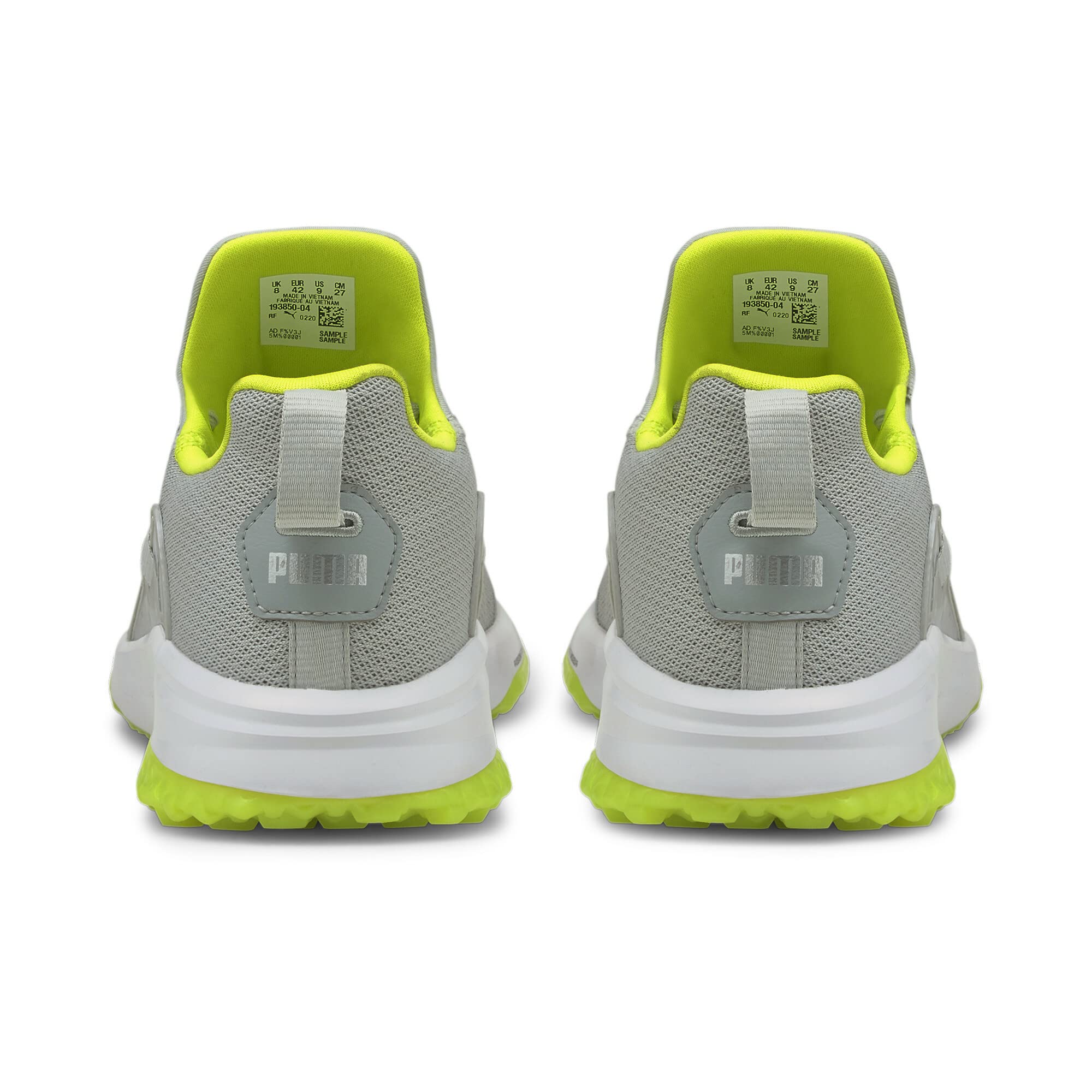Puma Men's Fusion Evo Golf Shoes - Lightweight & Waterproof Spiked Golf Shoes for Men - Perfect for Golf Course & Driving Range Play