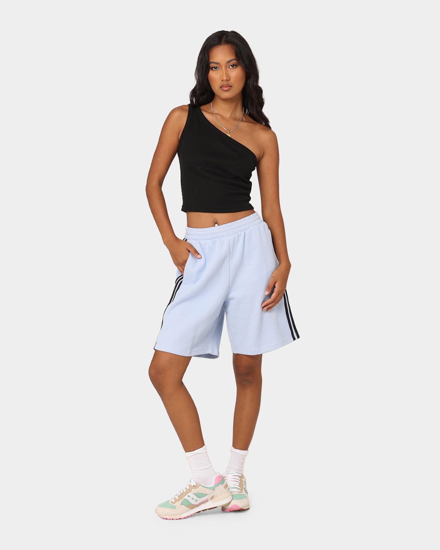 Adidas Women's Bermuda Shorts - Comfortable Athletic Shorts for Running, Yoga & Casual Wear | Bludaw Collection | Perfect for Gym, Travel & Summer Outfits