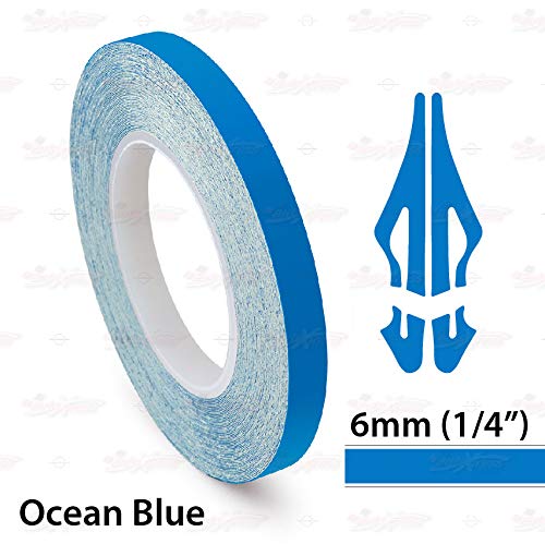 32 Feet 9.80m Self-Adhesive Pinstriping Vinyl Tape - 1/4