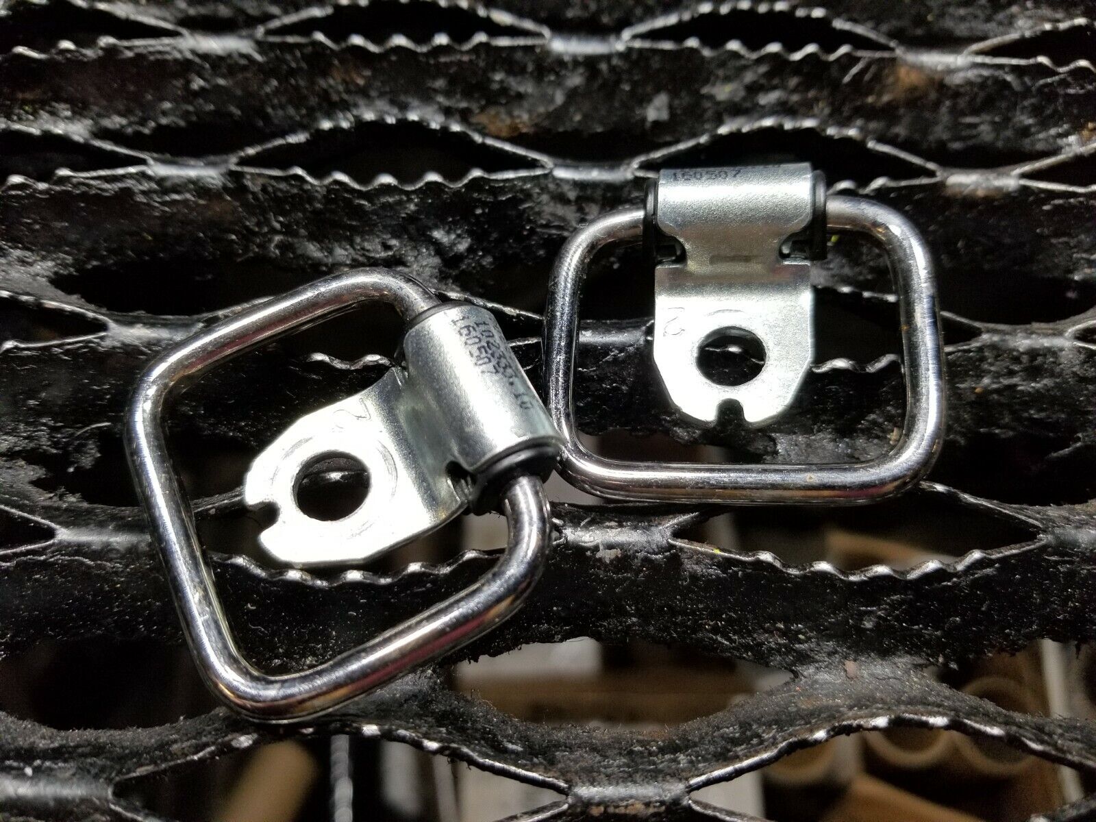 2006-2010 BMW 650i E63 OEM Cargo Hook Set (2pcs) - Perfect for Trunk Organization & Road Trips