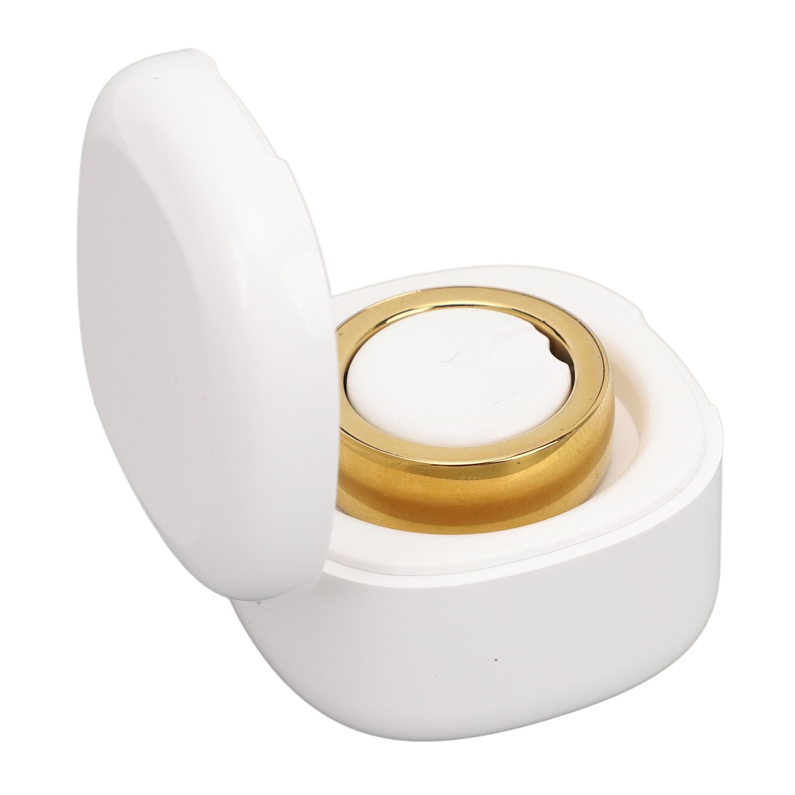 Smart Health Ring for Android - IP68 Waterproof Fitness Tracker with Heart Rate Monitor, Sleep Tracking & Charging Case (Gold) | Perfect for Workouts, Sleep Monitoring & Daily Activity Tracking