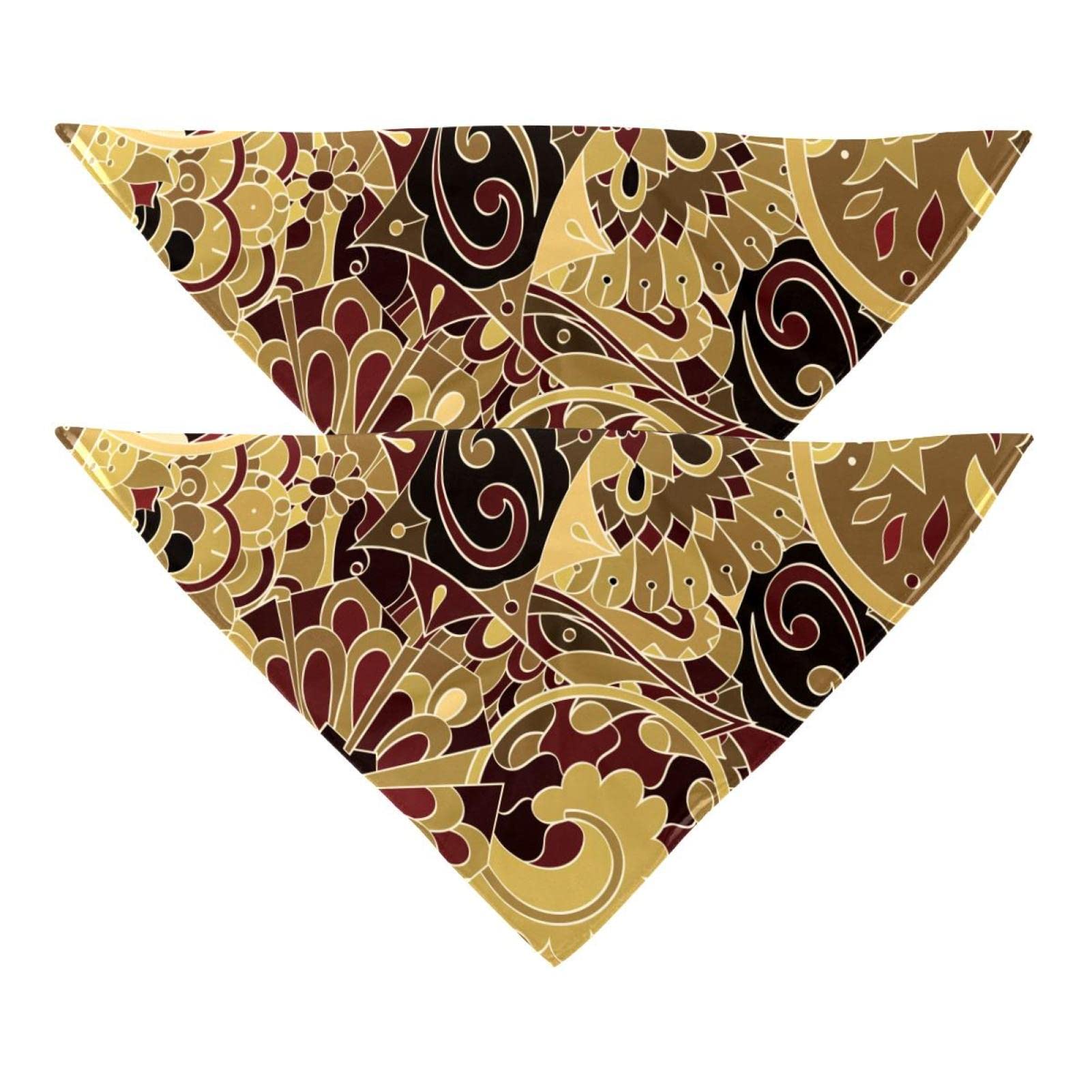 Stylish Dog Bandana - Adjustable Triangle Bib for Small & Large Dogs - Perfect for Pet Fashion, Holidays & Outdoor Adventures