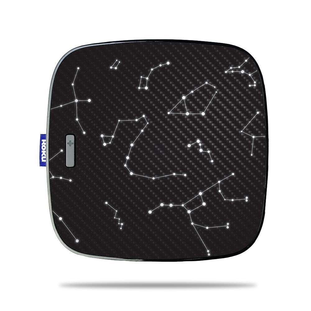 Carbon Fiber Skin for Roku Ultra - Durable Protective Cover for Streaming