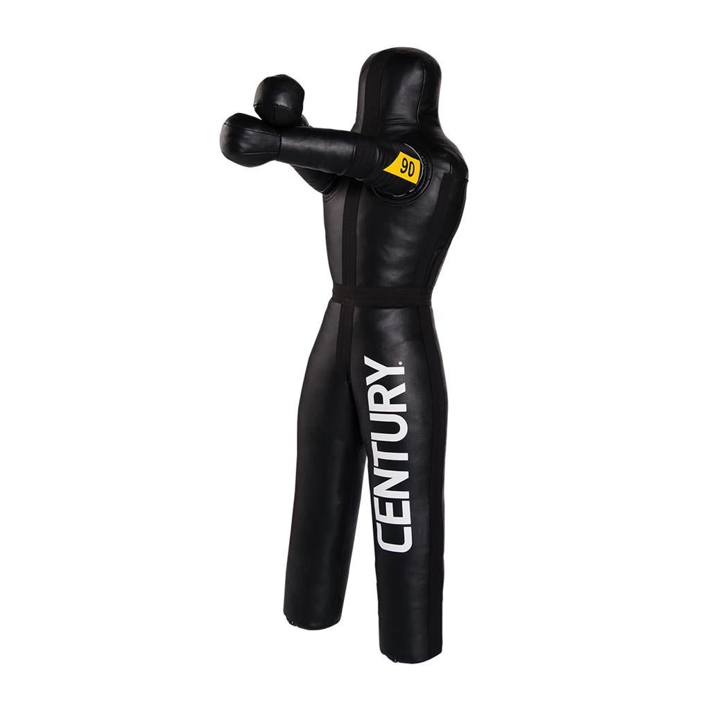 90 lb. Black Grappling Dummy for MMA, BJJ & Martial Arts Training - Heavy Duty Practice Partner for Combat Sports & Self Defense