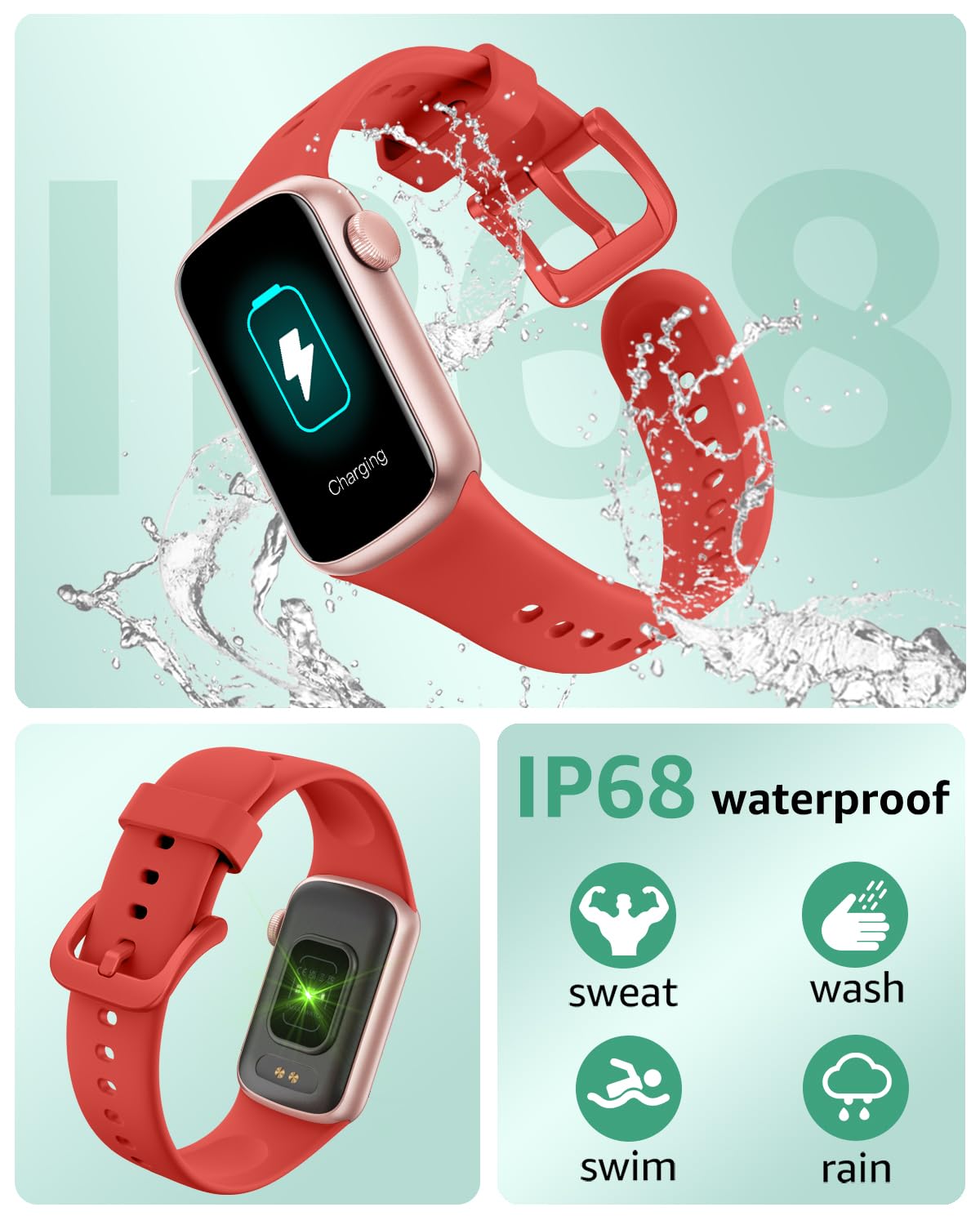 IMFRCHCS Fitness Tracker Smart Watch - 1.47