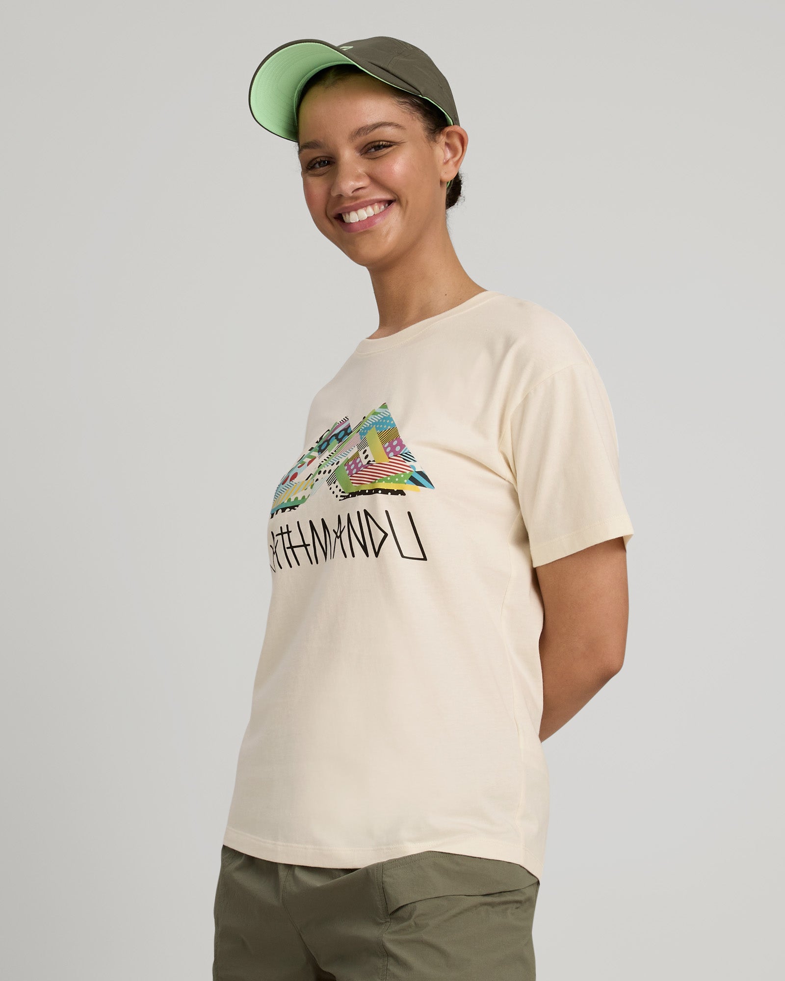 Jason Woodside Kathmandu Logo Women's T-Shirt - Soft Cotton Casual Tee for Everyday Wear | Perfect for Streetwear, Travel & Outdoor Activities