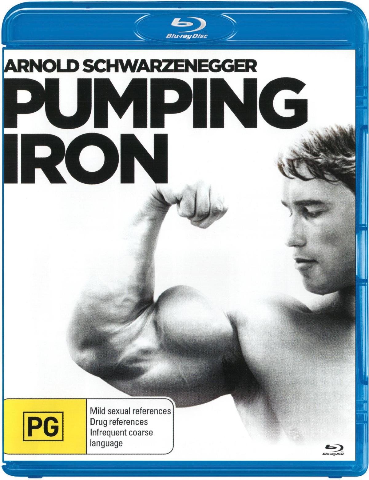 Pumping Iron [Blu-ray] - Classic Bodybuilding Documentary with Arnold Schwarzenegger - Perfect for Fitness Enthusiasts & Movie Collectors