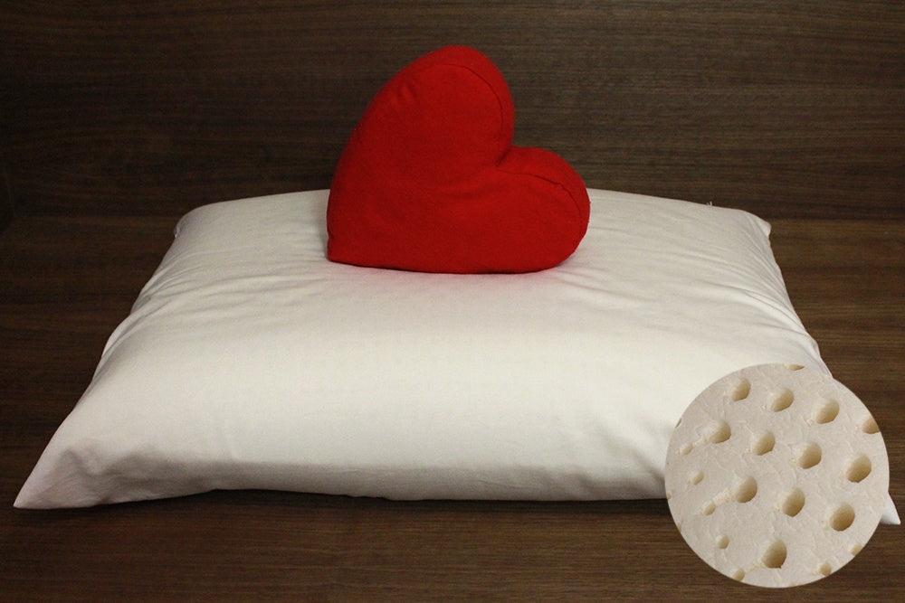 Premium Molded Latex Pillow for Neck & Back Support - Hypoallergenic & Breathable - Perfect for Side Sleepers, Back Pain Relief & Better Sleep