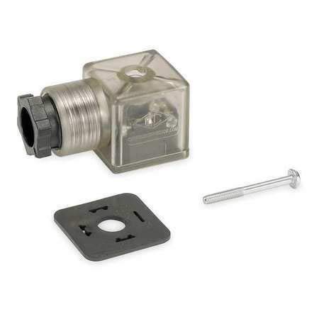 3Ffz2 DIN 436050A Waterproof Electrical Connector Plug - IP65 Rated for Harsh Environments - Ideal for Industrial Equipment, Automotive Wiring & Outdoor Applications