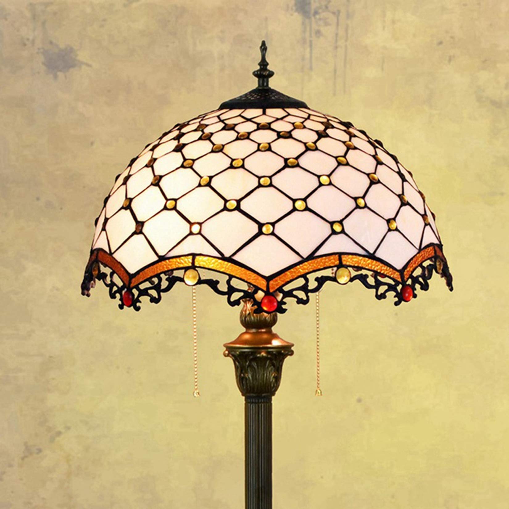 Tiffany Style Floor Lamp - 64