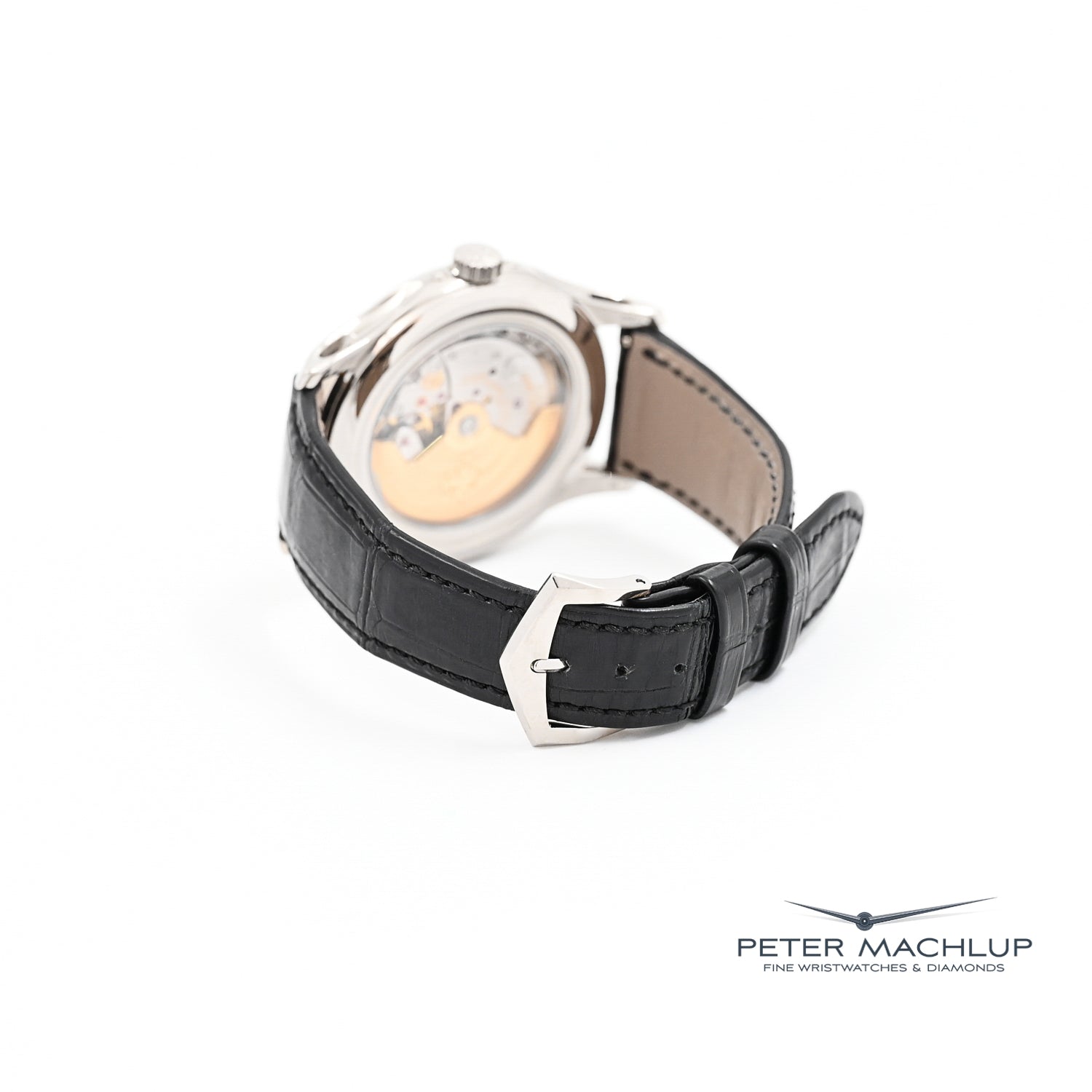 Patek Philippe Annual Calendar Moonphase Watch - Luxury Automatic Men's Timepiece with Date & Moon Phase Display - Perfect for Business, Formal Events & Collectors