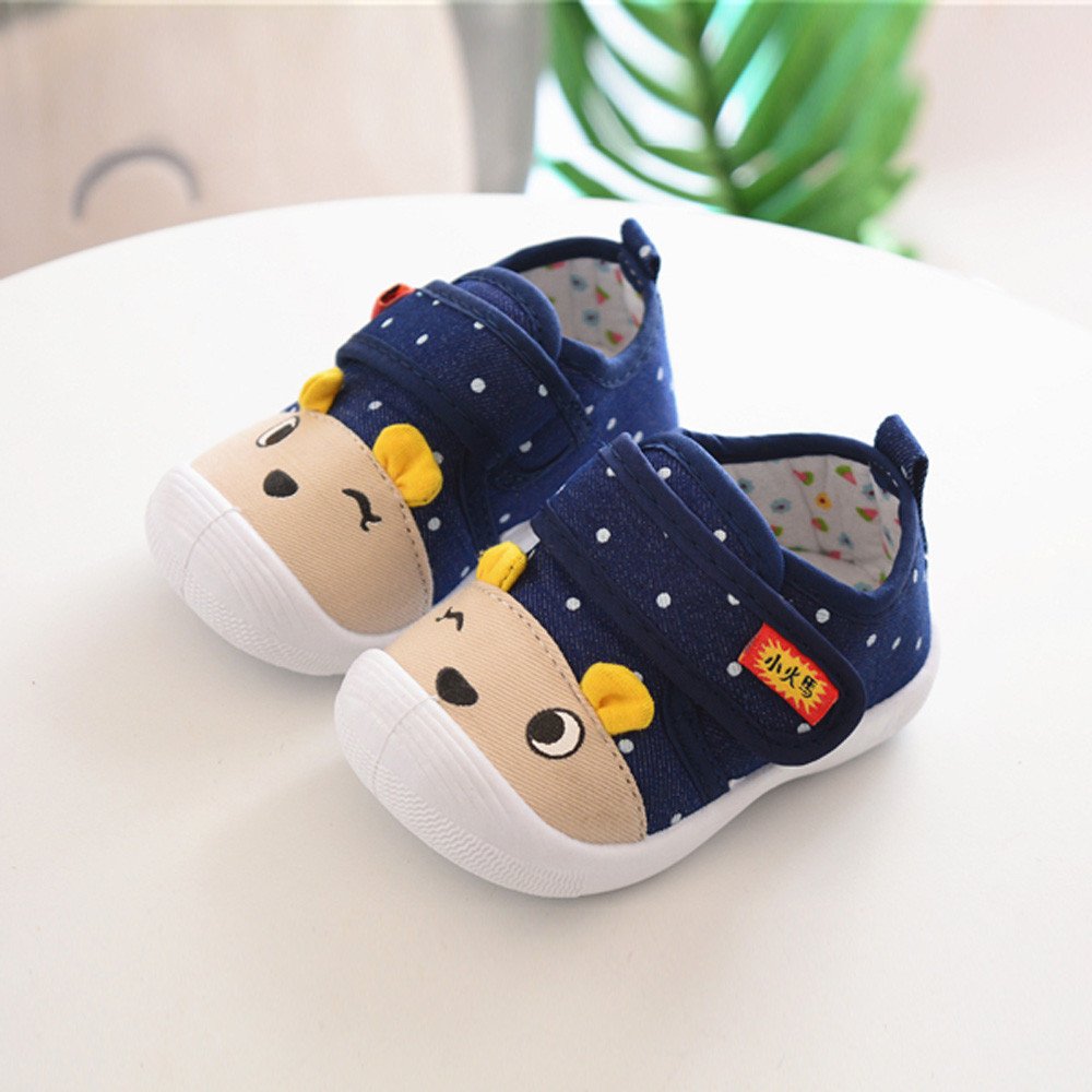 **Adorable Squeaky Baby Shoes for Girls & Boys - Soft Non-Slip Cartoon Sole Infant Walking Shoes | Perfect for First Steps, Playtime & Outdoor Adventures**