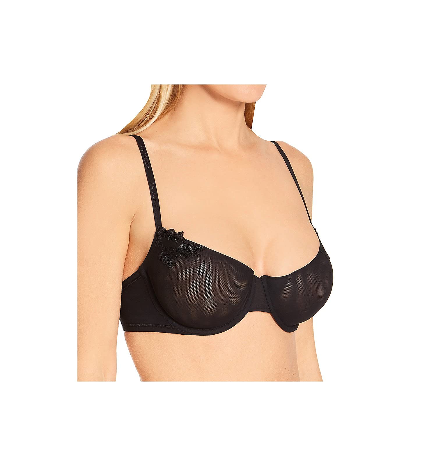 La Perla Women's Maison Contouring Underwire Balconette Bra - Sexy Lace Push Up Bra for Everyday Wear & Special Occasions