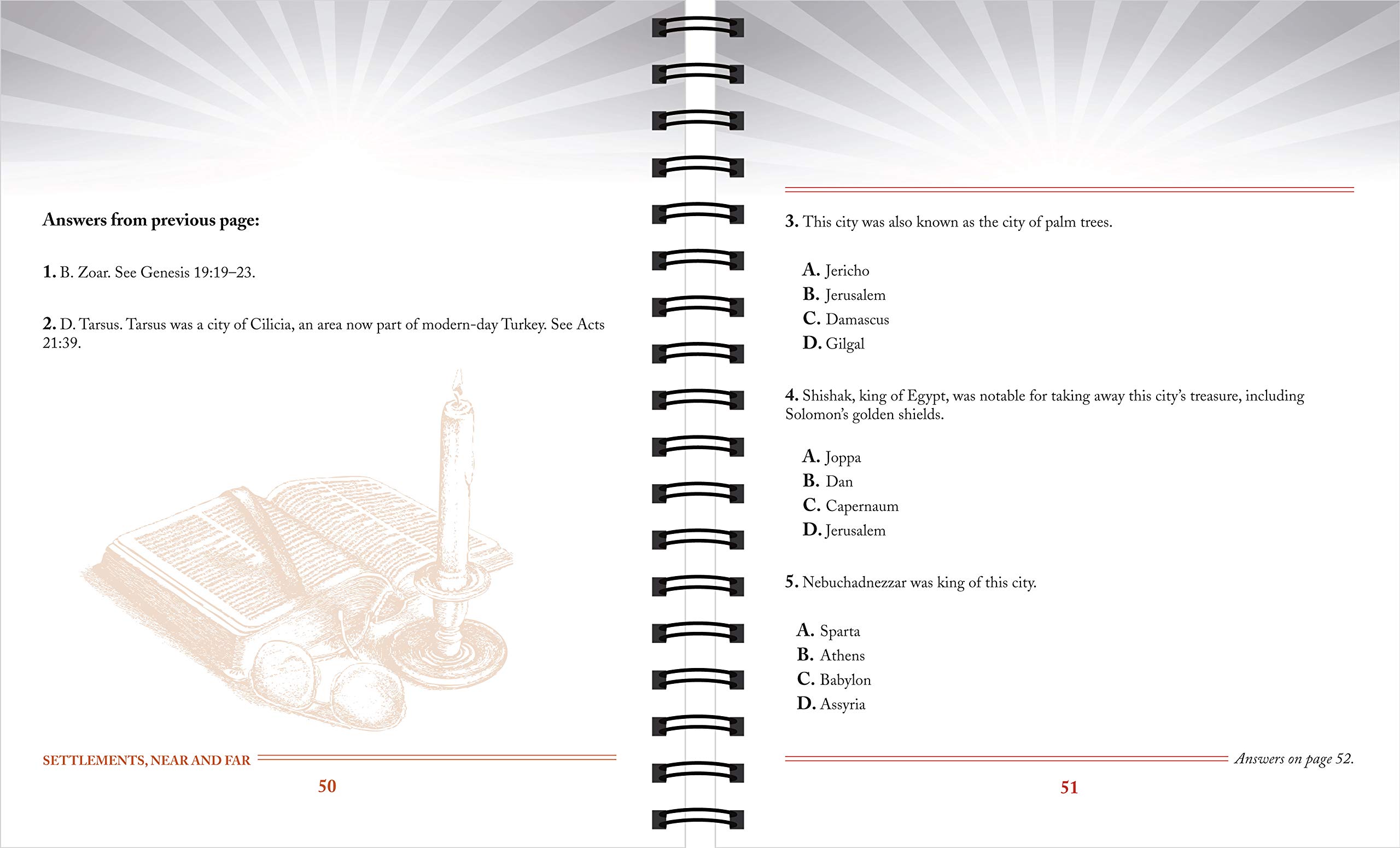 Brain Games Trivia - Bible Trivia Challenge | Fun Christian Family Game for Bible Study & Church Events | Perfect for Sunday School, Youth Groups & Family Game Nights