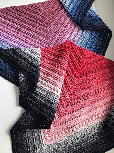 Yarn Art Flowers Yarn - 55% Cotton 45% Acrylic, 250g/1094yds Multicolor Rainbow Crochet Yarn - Sport Weight (2) for Spring & Summer Knitting Projects - Perfect for Scarves, Blankets & Baby Clothes