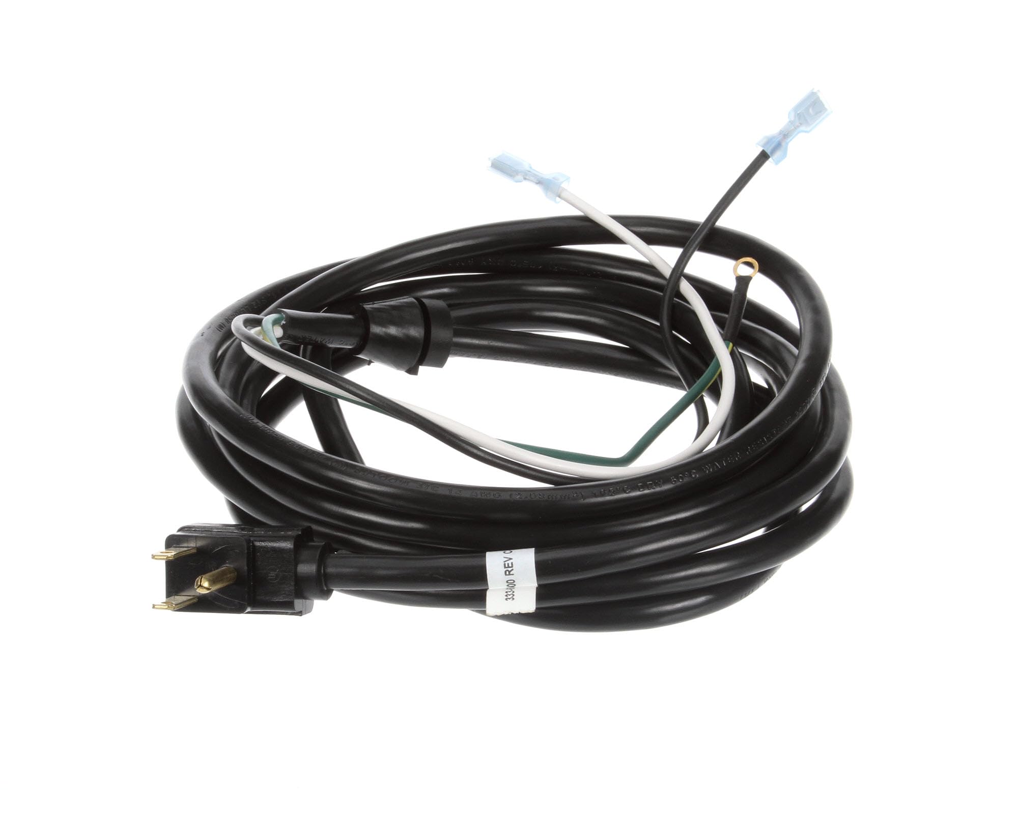 Traulsen 333-60417-00 Replacement Harness Cord for Plug R/A/G 115/1 - Compatible with Commercial Refrigerators & Freezers - Perfect for Restaurant, Kitchen & Food Service Equipment Repair