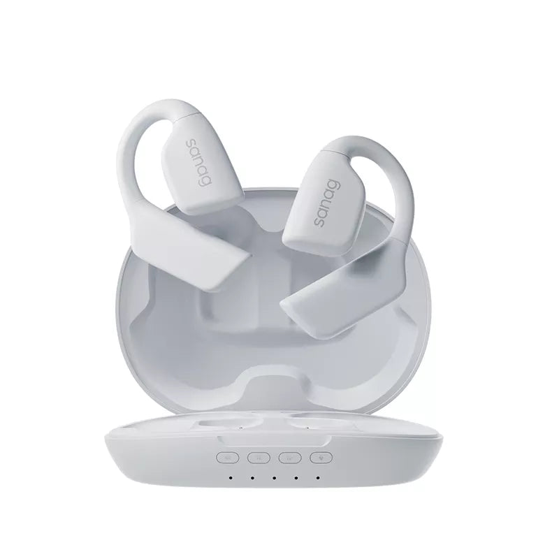 Sanag Z90S Pro Wireless Bluetooth Headphones with Ear Hook - Open Ear Air Conduction Technology for Running, Cycling & Outdoor Sports