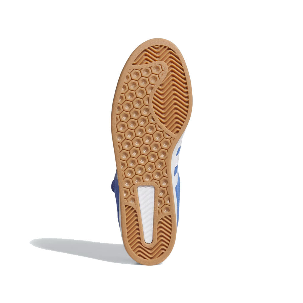 Adidas Campus ADV Sneakers for Men - Royal Blue, Cloud White & Gold Metallic Colorway | Casual Streetwear Shoes for Running, Walking & Everyday Wear