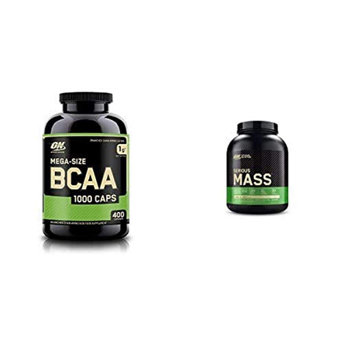 OPTIMUM NUTRITION BCAA Capsules with Branched Chain Amino Acids - Keto Friendly Supplement for Muscle Recovery & Immune Support | Vanilla Flavor Protein Powder for Weight Gain | Ideal for Post-Workout Recovery & Fitness Enthusiasts