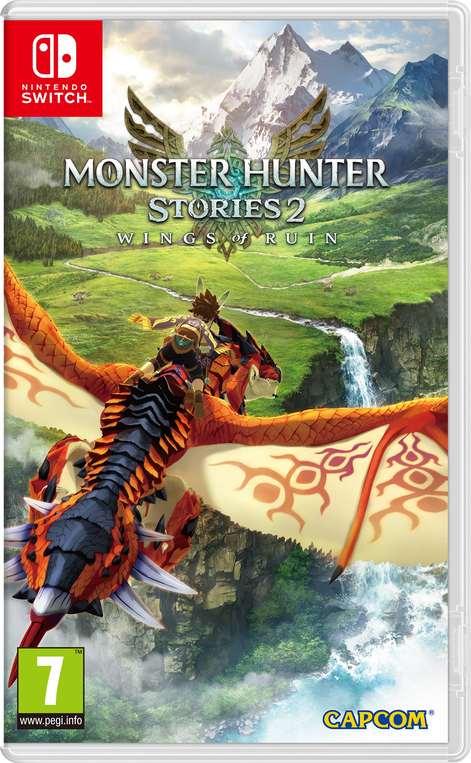 Monster Hunter Stories 2: Wings of Ruin - Nintendo Switch Game | Action RPG Adventure for Kids & Adults | Perfect for Gaming Nights & Travel Entertainment
