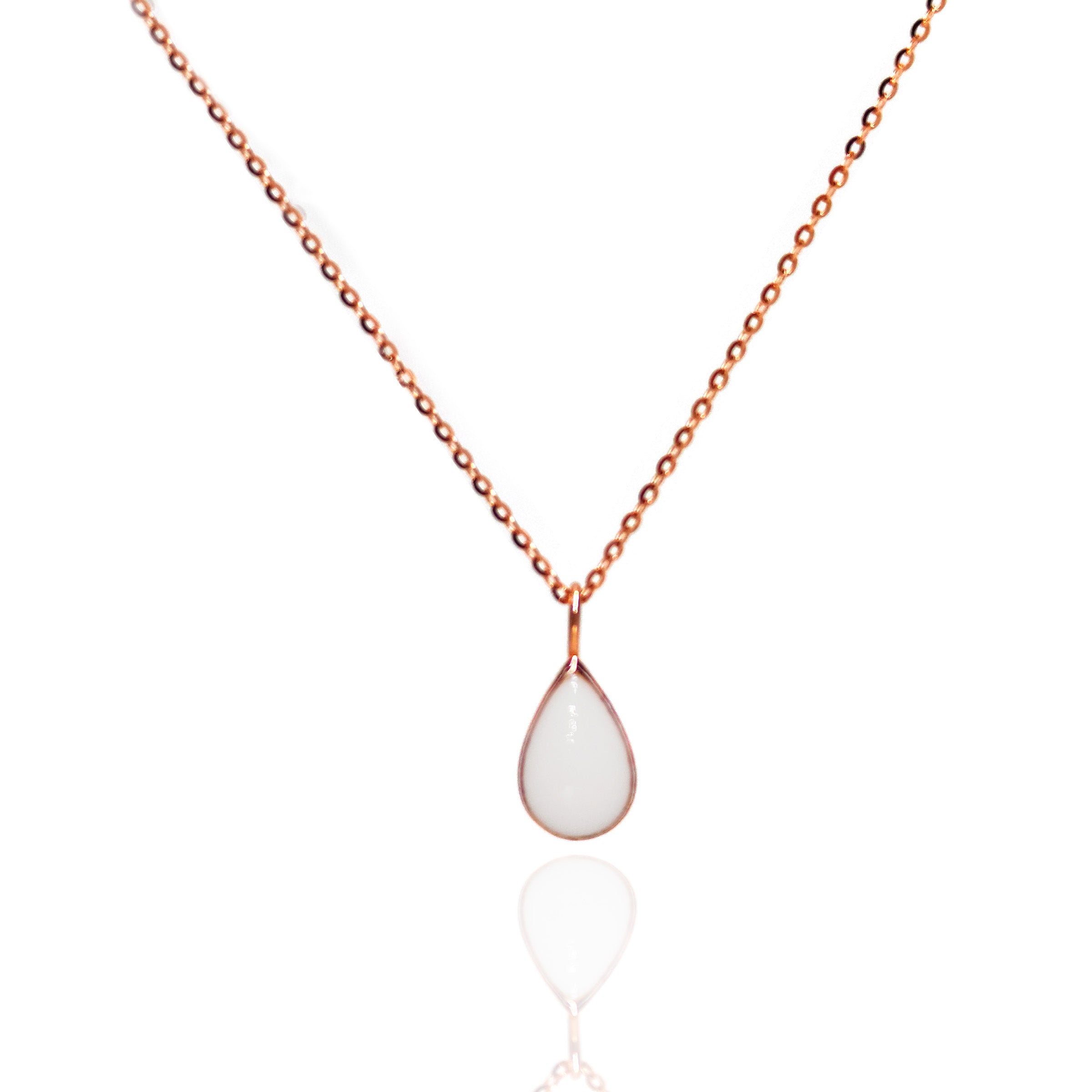 Milky Drop Breastmilk Necklace - Handmade Keepsake Jewelry for Moms | Perfect for Breastfeeding Mothers, Baby Showers & Mother's Day Gifts