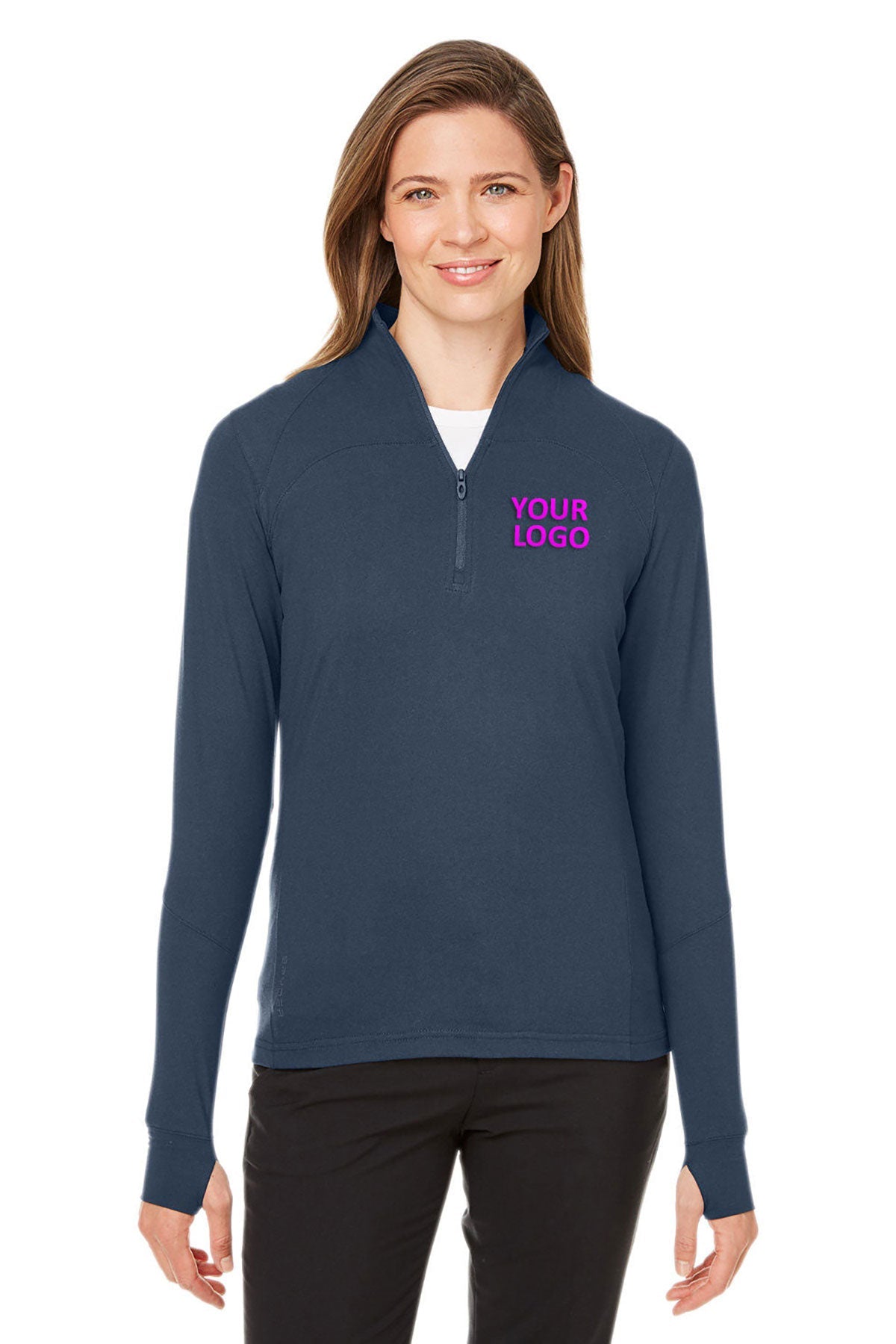 Custom Spyder Ladies' Spyre Quarter Zip Fleece Pullover - Soft & Warm Winter Layering for Outdoor Activities | Hiking, Skiing & Casual Wear