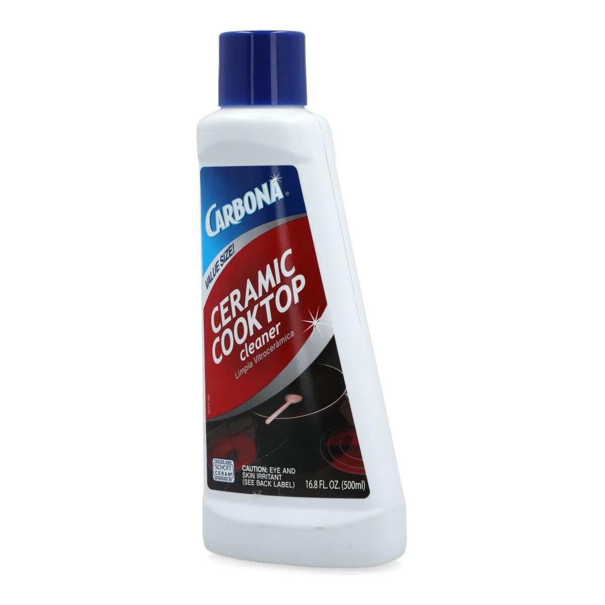 Carbona Ceramic Cooktop Cleaner - Safe & Effective Stove Top Cleaner for Glass & Ceramic Surfaces - Perfect for Kitchen Cleaning & Maintenance