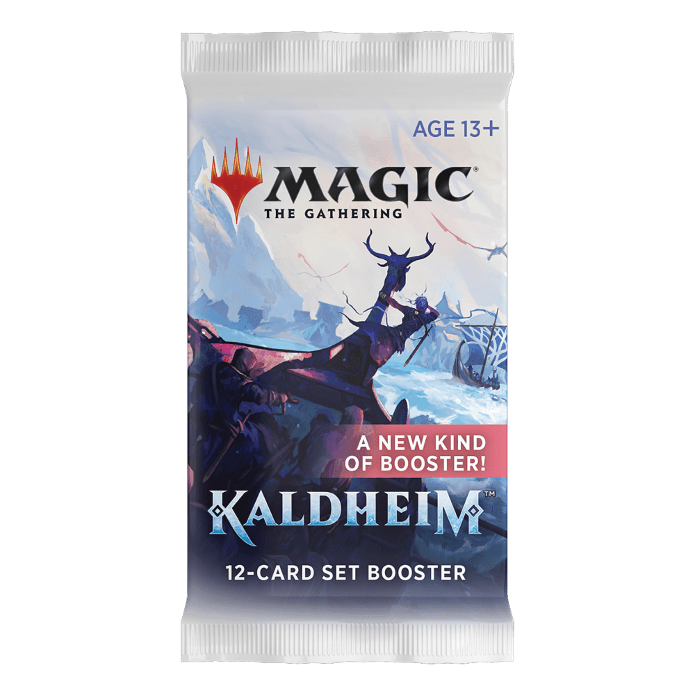 Magic: The Gathering Kaldheim Set Booster Pack - Collectible Trading Cards for MTG Players | Perfect for Game Nights, Tournaments & Deck Building