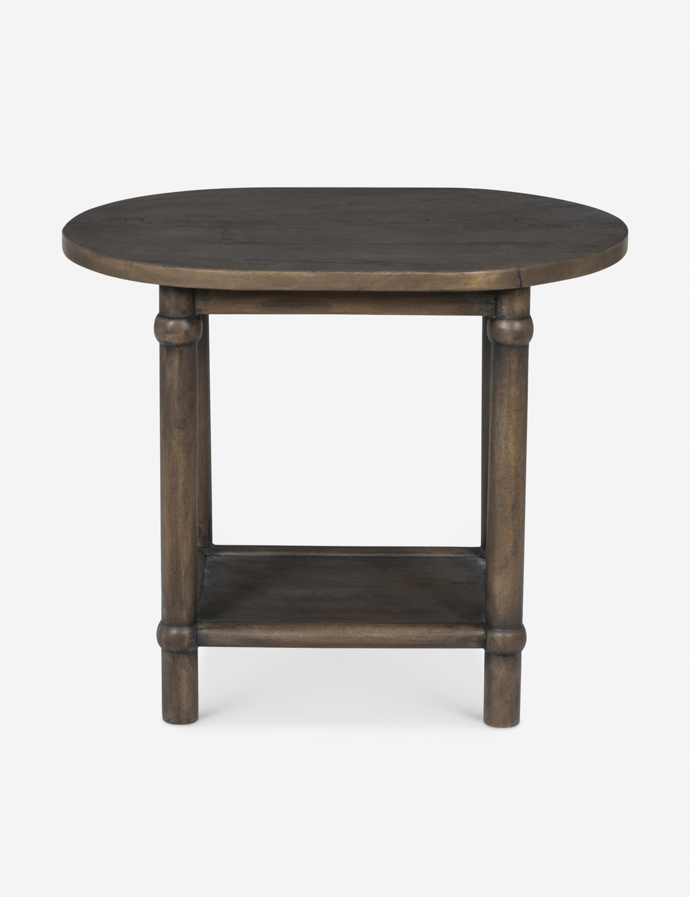 Charnes Side Table by Amber Lewis x Four Hands - Modern Wooden End Table for Living Room, Bedroom & Office - Perfect for Coffee, Books & Decor