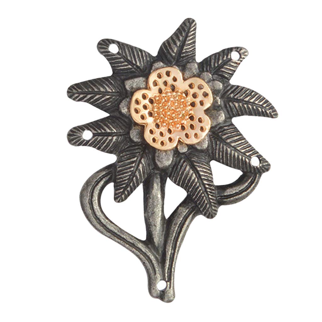 Edelweiss Brooch Pin Jewelry - Elegant Lapel Pin for Party & Holiday Gifts