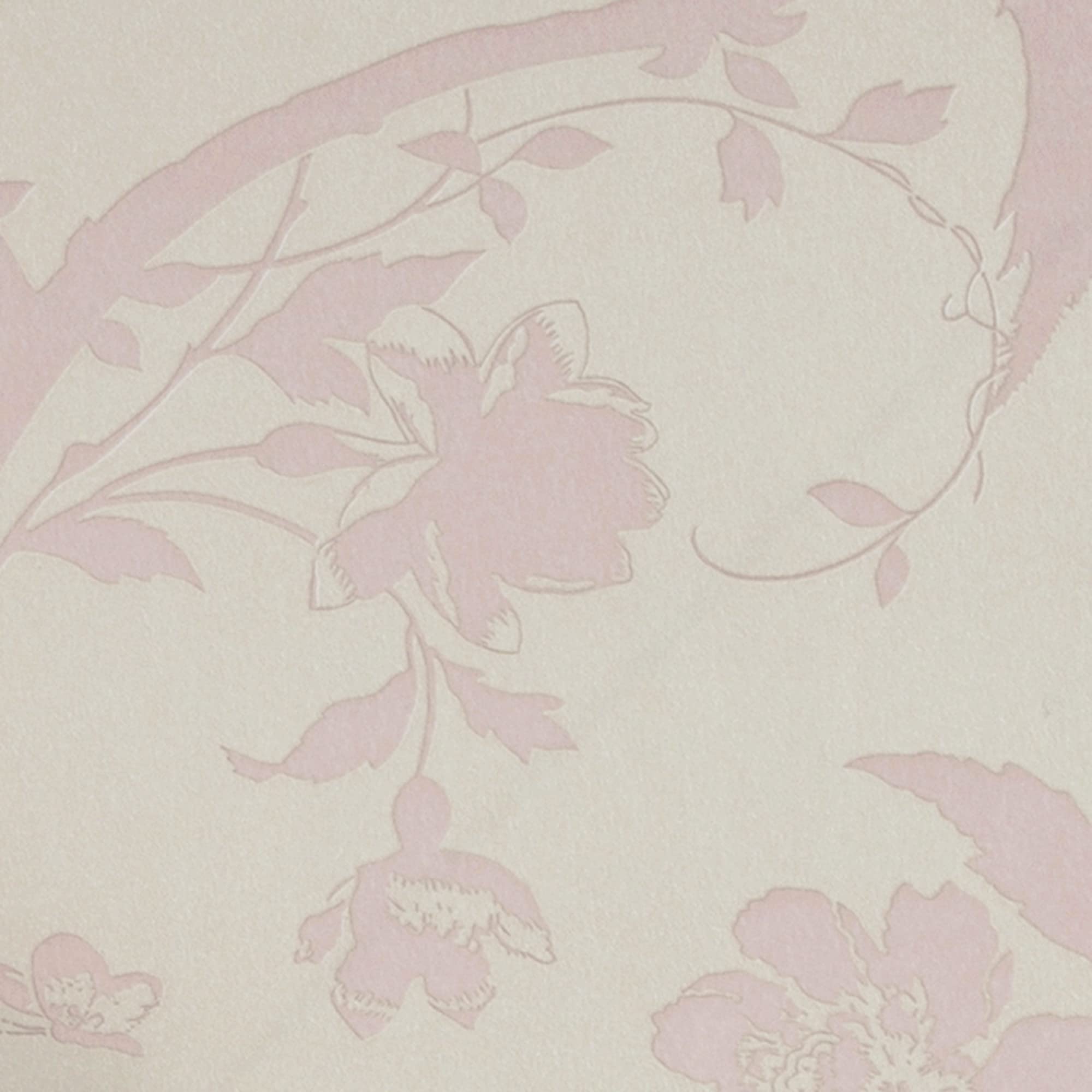 Laura Ashley Oriental Garden Pearlescent Chalk Pink Wallpaper - Peel and Stick Removable Wallpaper for Bedroom, Living Room, Nursery Decor