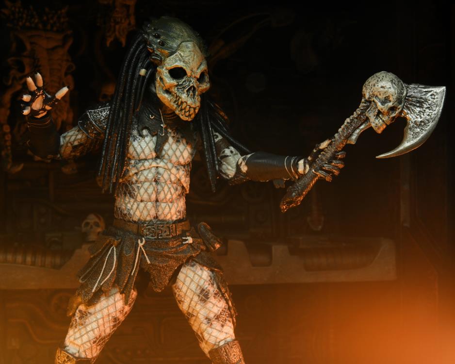 NECA Ultimate Shaman Predator Action Figure - Predator 2 Movie Collectible - Perfect for Display, Gift Giving & Action Figure Collections