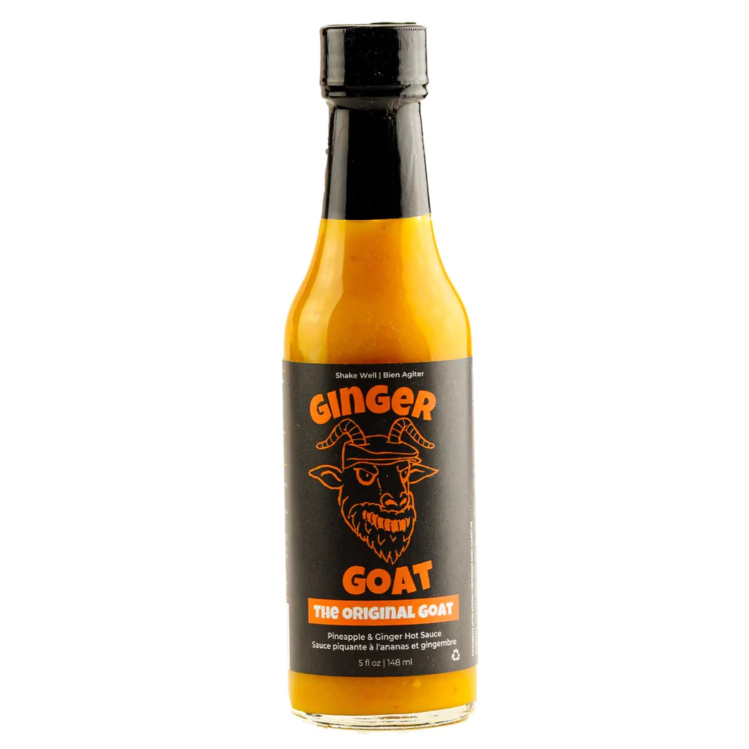 Ginger Goat Hot Sauce - The Original Spicy Goat Pepper Sauce for Tacos, Wings & BBQ | Perfect for Grilling, Cooking & Gifting
