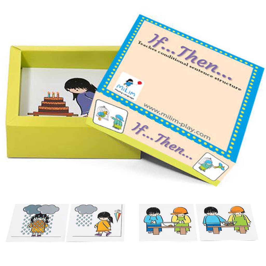 Milim Speech Therapy Toys for Toddlers & Kids 2-4 Years - Educational Flashcards & Learning Games for Preschool, Occupational Therapy Materials - Perfect for Home & Classroom Speech Development Activities
