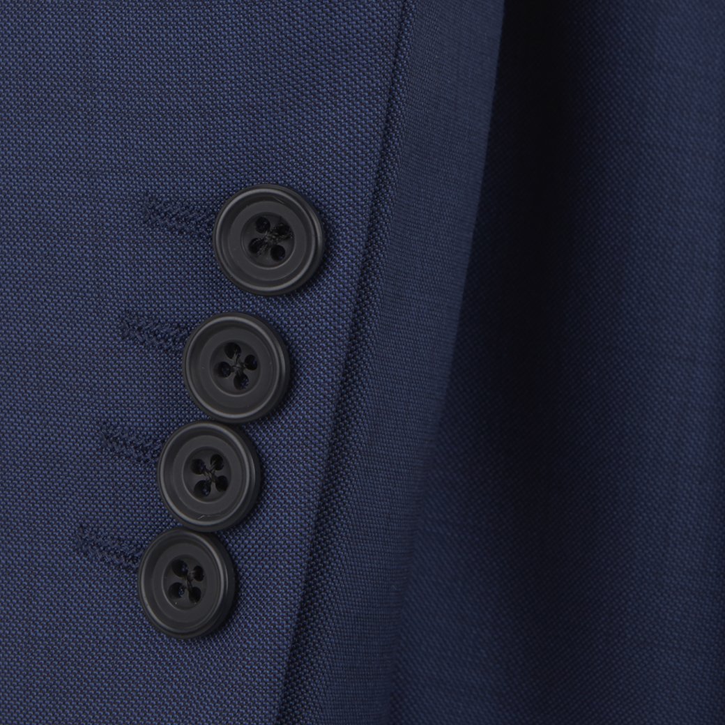 Kensington Light Navy Plain Weave Suit for Men | Premium Business & Formal Attire | Perfect for Office, Weddings & Special Occasions