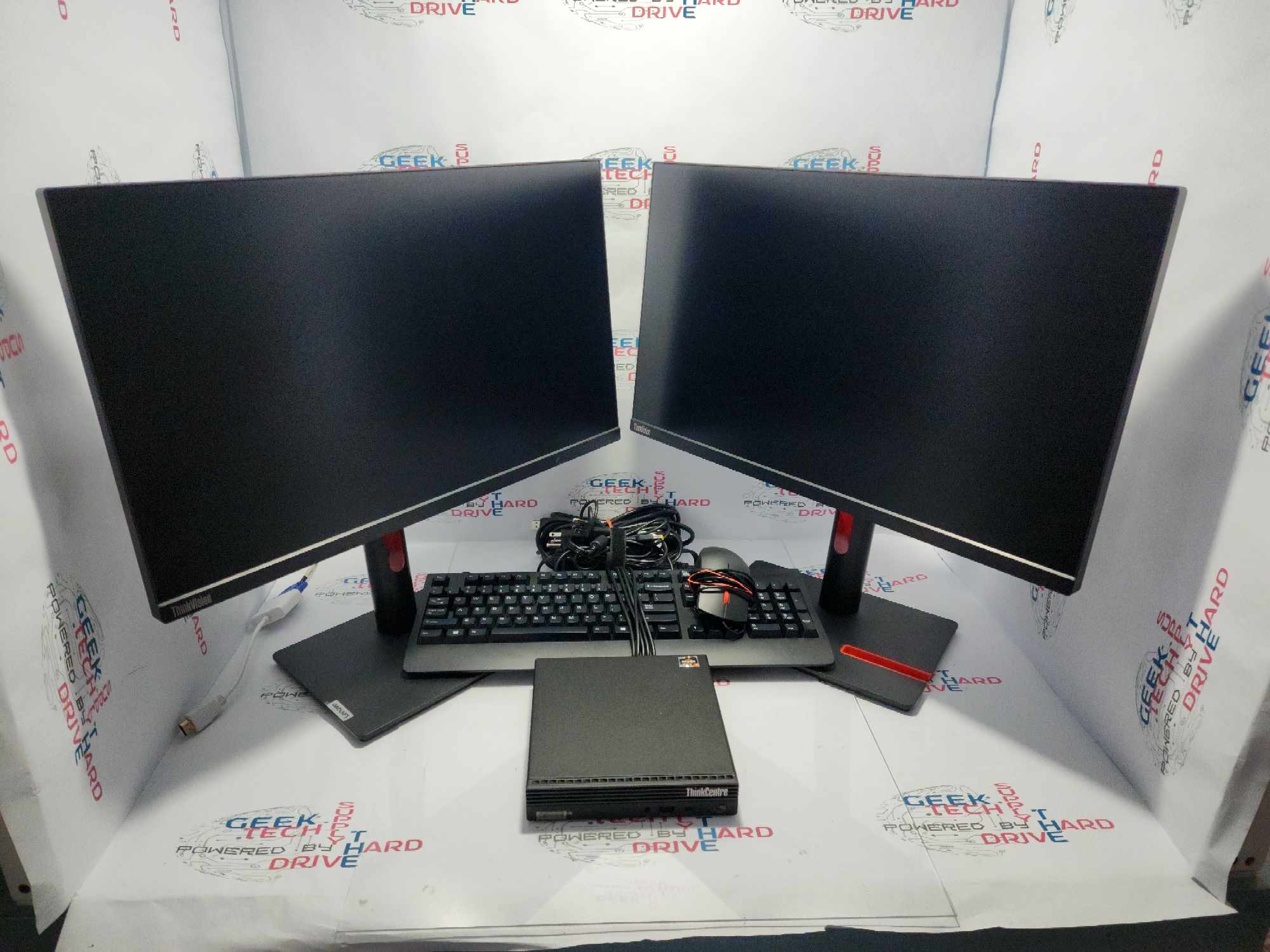 Lenovo ThinkCentre M75q Gen 2 AMD Ryzen 3 Pro Mini PC - 16GB DDR4 RAM, 250GB SSD | Compact Business Desktop Computer for Home Office & Small Workspace