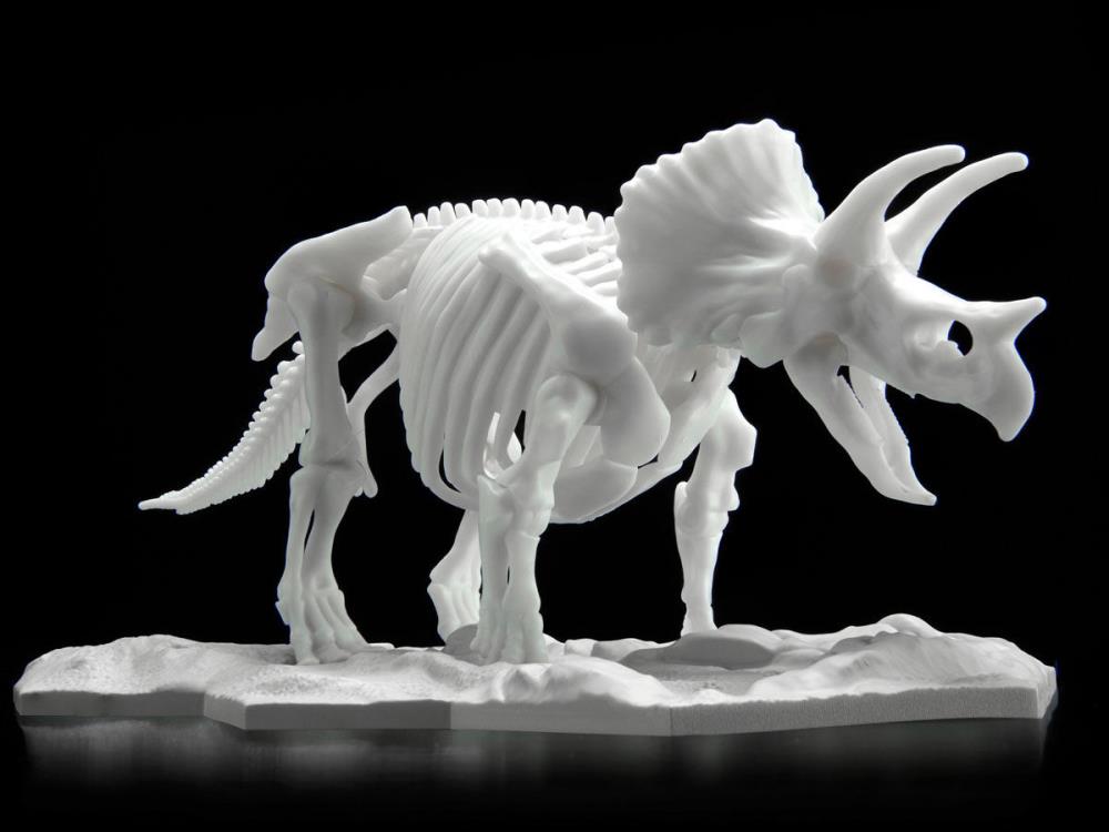 Bandai Dinosaur Limex Skeleton Triceratops Model Kit - Premium Build-Your-Own Dinosaur Fossil Replica for Collectors & Science Enthusiasts | Perfect for Home Decoration, Educational Display & STEM Learning Activities