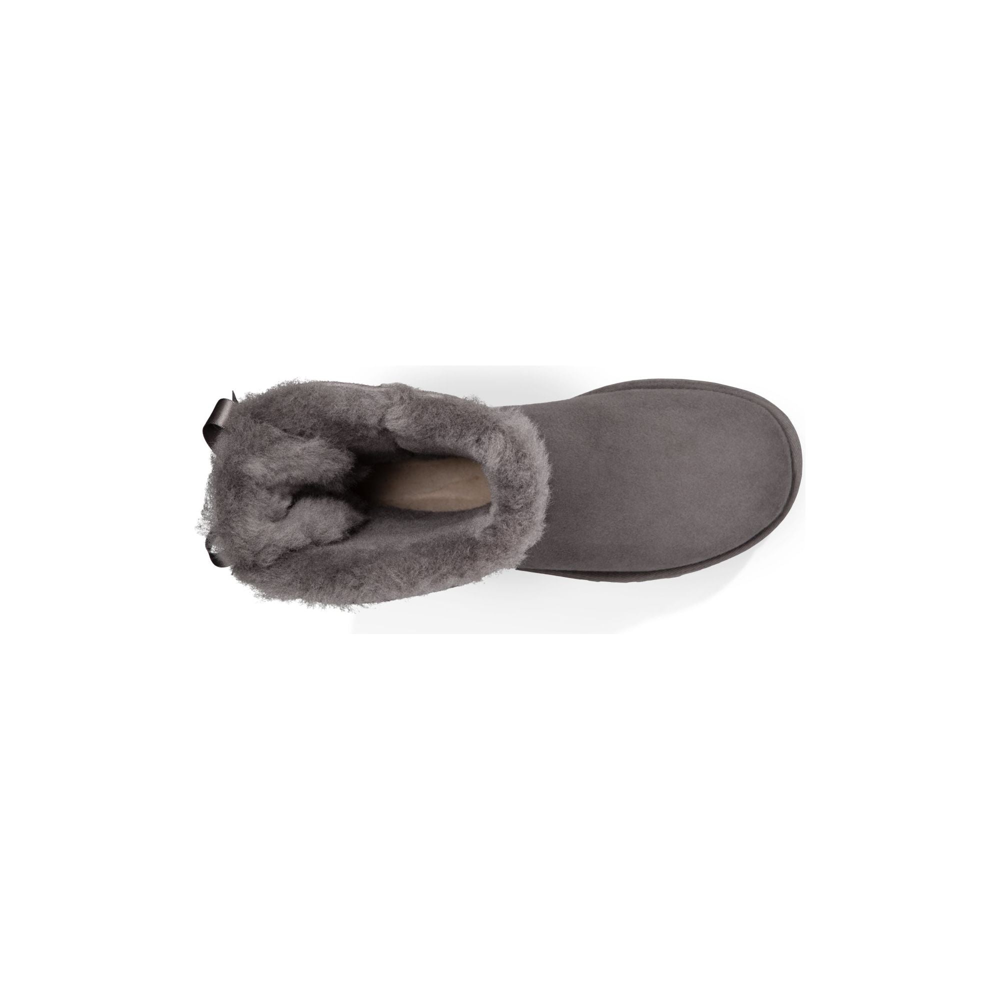 UGG Women's Bailey Bow II Boots - Cozy Winter Boots for Women, Grey Suede with Bow Detail | Perfect for Cold Weather & Casual Outfits
