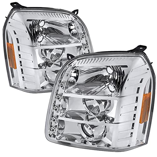 Chrome Housing Clear Lens