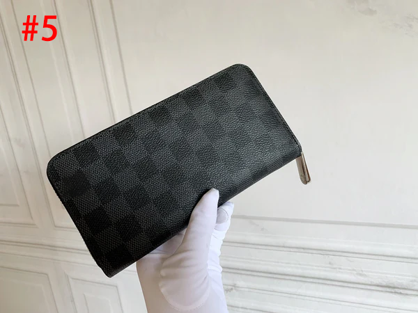 Stylish Multi-Colored Leather Wallet for Men & Women - RFID Blocking, Slim Design, Perfect for Travel, Business & Everyday Use