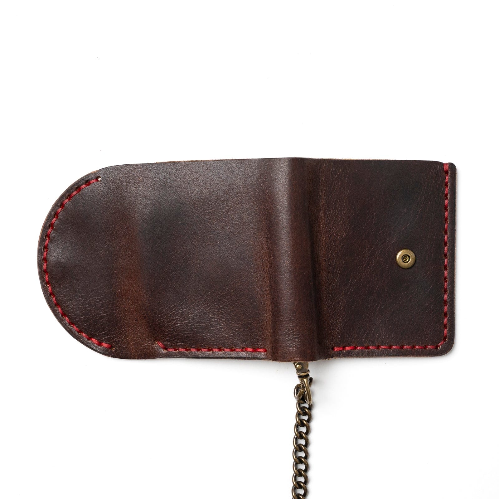 Genuine Leather Biker Wallet for Men - RFID Blocking Slim Minimalist Design - Perfect for Motorcycle Riders & Everyday Carry