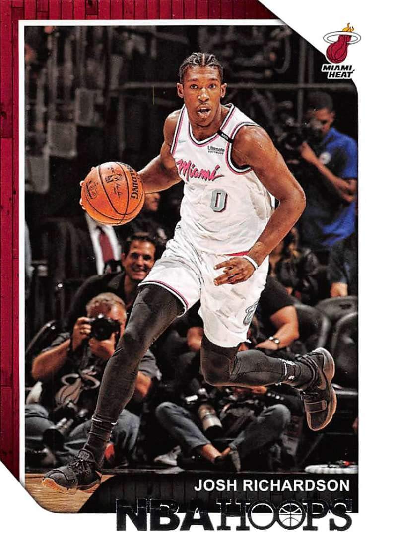 2018-19 Panini NBA Hoops #197 Josh Richardson Miami Heat Basketball Trading Card - Collectible Memorabilia for Fans & Sports Card Enthusiasts