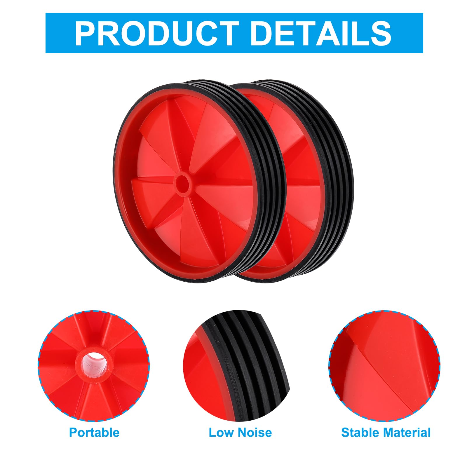 PATIKIL Bike Training Wheels for Kids - Adjustable Bicycle Stabilizer Wheels for Balance Training, Replacement Parts for Girls & Boys Bikes - Perfect for Learning to Ride Safely in Parks & Neighborhoods