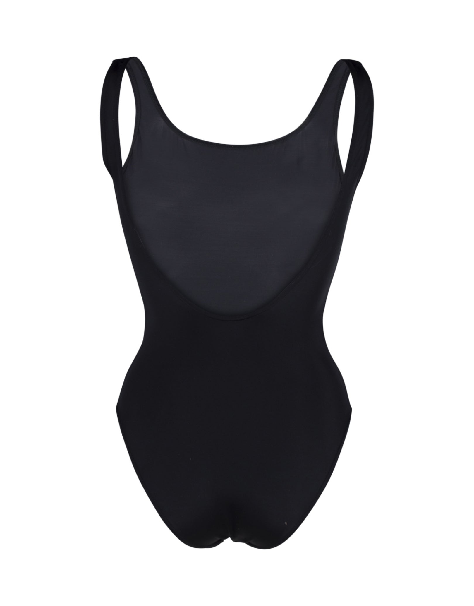 Women's U Back One Piece Swimsuit - Black - Slimming Bathing Suit for Swimming, Beach & Vacation