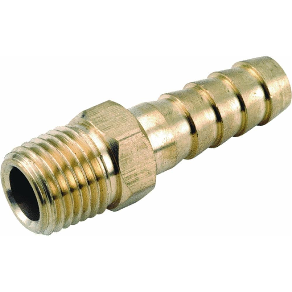 Anderson Metals 757001-0808 Brass Hose to Pipe Insert Fitting - 1/2