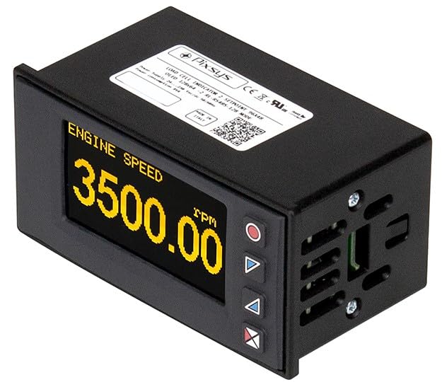 STR571-1ABC-T128R MODBUS Terminal with 48x96 OLED Display, RFID, 2 Relays, 3 Digital Inputs & 1 Potentiometer Input - Industrial Automation & Smart Home Control (2 RS485 Ports) - Perfect for Building Automation, HVAC Systems & IoT Device Management