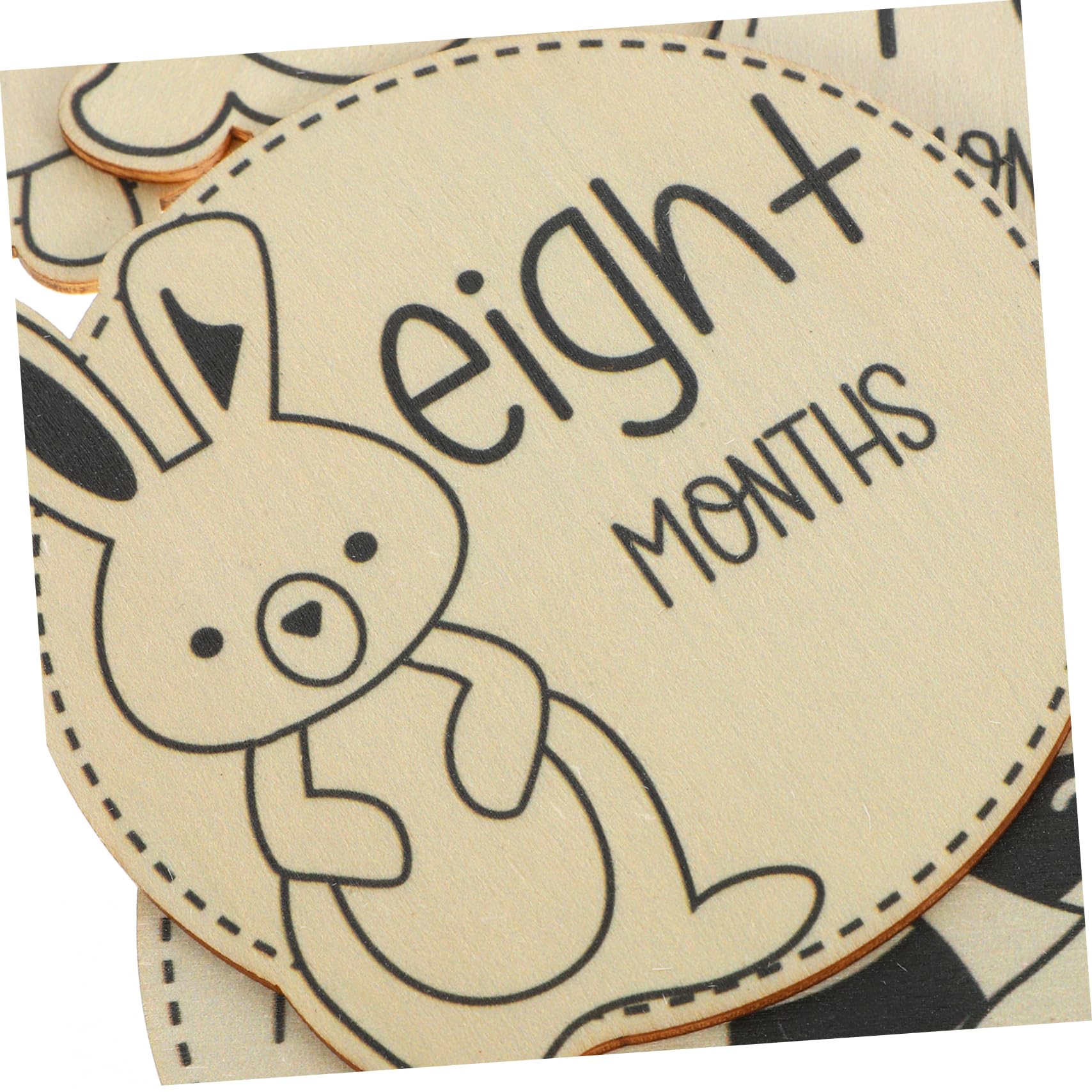 LIFKICH Unique Baby Milestone Cards Set - Wooden Growth Sign for Newborn Photography, Baby Shower Decor & First Year Keepsake - Perfect for Monthly Photo Props, Nursery Decor and Parenting Gifts