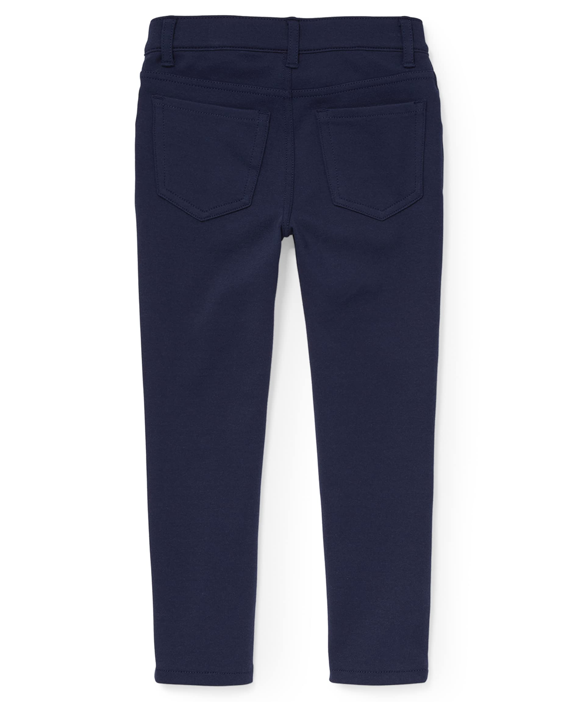 Girls' Ponte Knit Jeggings - Comfy & Stylish for Play & School